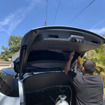 Luminosity Tinting - Tinting back window - Car Window Tinting Near Me - Rowland Heights, California