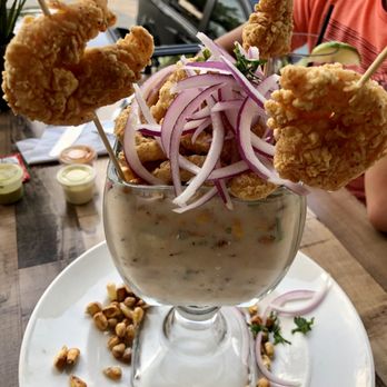 Chilcanos RestoBar - Leche de tigre - Peruvian Near Me - Seven Corners, Virginia