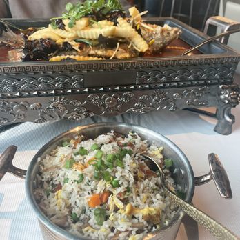 Lao Sze Chuan - Peppercorn Fish and Duck Truffle Fried Rice - Szechuan Near Me - Orange, Ohio Lao Sze Chuan - Peppercorn Fish and Duck Truffle Fried Rice - Szechuan Near Me - Orange, Ohio