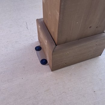 NorCal Assembly & Cleaning - Bolted to secure gazebo - Home Cleaning Near Me