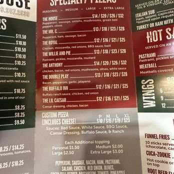 Cucamonga Pizza House - Menu 2025 - Pizza Near Me - Rancho Cucamonga, California