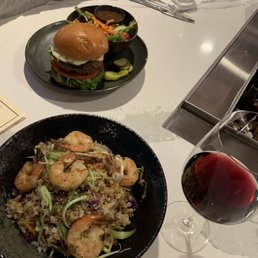 Spicy Vegetable Soba sub brown rice and add shrimp delish! Beyond the meat Burger Spicy Vegetable Soba sub brown rice and add shrimp delish! Beyond the meat Burger