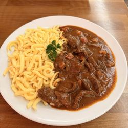Brandauer Schlossbräu - Rindergeschnetzeltes