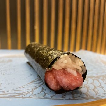 Temakase Hand Roll Bar - 2nd Ave - Toro Scallion Roll - amazing! - Sushi Bars Near Me - New York, New York Temakase Hand Roll Bar - 2nd Ave - Toro Scallion Roll - amazing! - Sushi Bars Near Me - New York, New York
