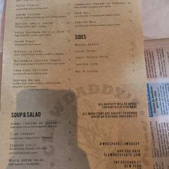 Claw Daddy's - Cajun/Creole Near Me - New York, New York Claw Daddy's - Cajun/Creole Near Me - New York, New York