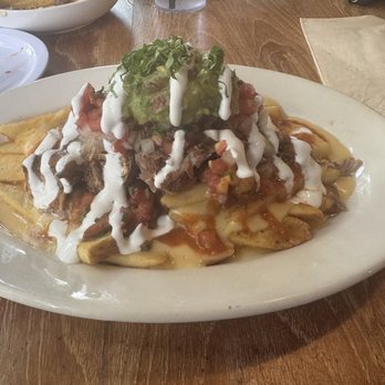 Ochos 888 - Loaded fries with Carnitas .... Delicious! - Peruvian Near Me - Honolulu, Hawaii Ochos 888 - Loaded fries with Carnitas .... Delicious! - Peruvian Near Me - Honolulu, Hawaii