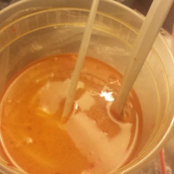 Lotus Xpress - I found A BUG in their spicy beef ramen soup! (The black spec on the bottom rim of the cup) - Asian Fusion Near Me - Somerville, Massachusetts Lotus Xpress - I found A BUG in their spicy beef ramen soup! (The black spec on the bottom rim of the cup) - Asian Fusion Near Me - Somerville, Massachusetts