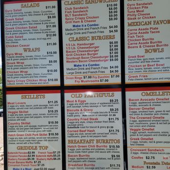 Dinos Gyros - Menu 6/8/22 - Mexican Near Me - Phoenix, Arizona