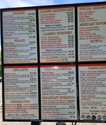 Menu photo 4 Dinos Gyros Phoenix, AZ