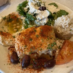 Meat Moussaka Plate