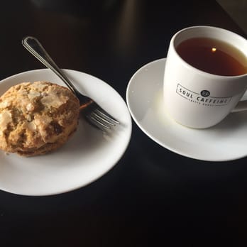 Soul Caffeine - Orange cranberry scone and orange lemon tea - Coffee & Tea Near Me - Daphne, Alabama