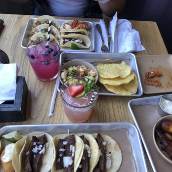 Hudson Taco - Ancho Skirt Steak Taco. Baby Blue Margarita Plantains and Aioli. Baja Fish Taco. Shrimp Ceviche. General Tso's Chicken. - Tacos Near Me - Newburgh, New York