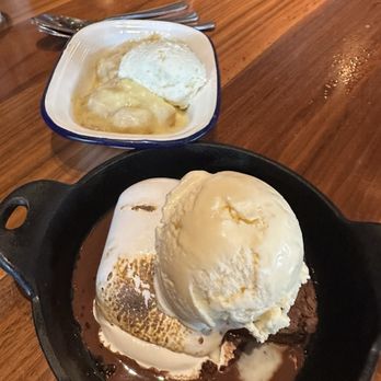 Lazy Dog Restaurant & Bar - Banana Pudding and S'more Brownie Sundae - New American Near Me - Houston, Texas Lazy Dog Restaurant & Bar - Banana Pudding and S'more Brownie Sundae - New American Near Me - Houston, Texas