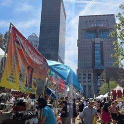 Worldfest - Downtown vendors