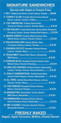 Menu photo 1 St Brigids Deli & Cafe Westbury, NY Menu photo 1 St Brigids Deli & Cafe Westbury, NY