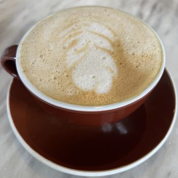 Lula Cafe - Decaf vanilla latte - New American Near Me - Chicago, Illinois Lula Cafe - Decaf vanilla latte - New American Near Me - Chicago, Illinois