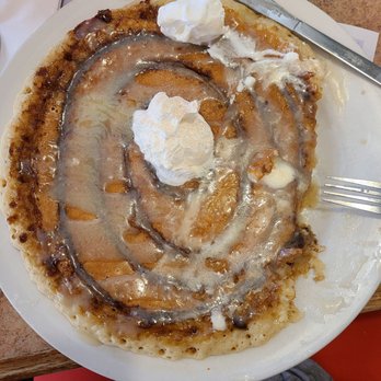 Astronomical Pancake House - Cinnamon Swirl Pancakw - Breakfast & Brunch Near Me - Williamsburg, Virginia