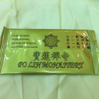 寶蓮禪寺齋廚 - Moist towelette - Vegetarian Near Me - Hong Kong, HK