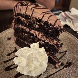 The gem of the night - hazelnut chocolate cake