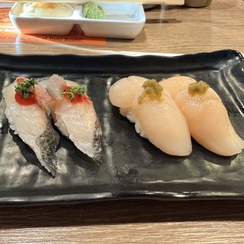 Tomi Sushi - Black snapper and scallop sushi - Sushi Bars Near Me - Los Angeles, California