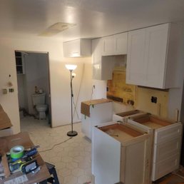 Kitchen before. Kitchen before.