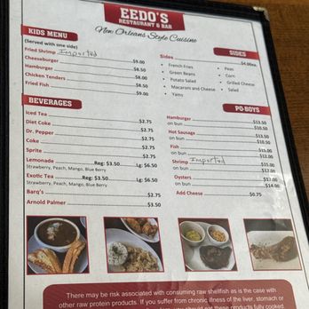 East Seafood - Menu1 - Seafood Near Me - New Orleans, Louisiana East Seafood - Menu1 - Seafood Near Me - New Orleans, Louisiana