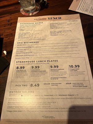 Menu photo 2 LongHorn Steakhouse Jacksonville, FL Menu photo 2 LongHorn Steakhouse Jacksonville, FL