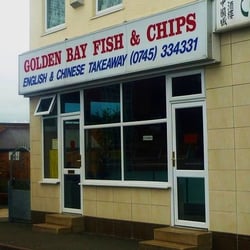 Golden Bay Fish & Chip Shop - Golden Bay, Foryd Road, Kinmel Bay