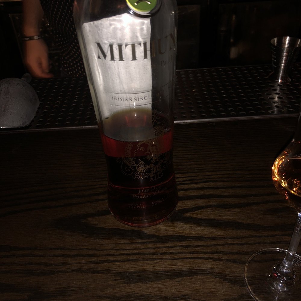 The Alderman - Paul John mithuna  Crazy Indian whisky - Cocktail Bars Near Me - Chicago, Illinois