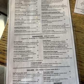 The Alcove - Menu - Gastropubs Near Me - Sunnyside, New York The Alcove - Menu - Gastropubs Near Me - Sunnyside, New York