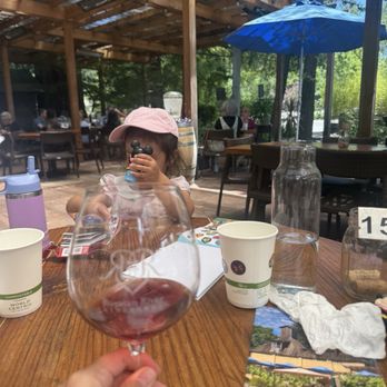 Russian River Vineyards - One of the pinots from the flight. It included, white, rose and 3 pinot - Wineries Near Me - Forestville, California