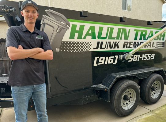 Haulin Trash Junk Removal - Haulin Trash Junk Removal was founded in 2022 to provide an environmentally and economically friendly junk removal solution for residents and businesses in the greater Sacramento area.
We provide multiple junk removal services whether you have a single piece of furniture to be hauled away or an entire house clean out. We are well equipped to handle any situation to the best of our ability.
Loading up junk and waiting in line at the dump is no fun for anyone. This is why we provide full service junk removal that allows you to sit back, not lift a finger and enjoy your weekend like you should! Helping families and businesses reclaim space lost to junk or debris is the best part of the job.
We take pride in always showing up on time and prepared to get the job done. We analyze the work that needs to be done, remove the items or debris as carefully and efficiently as possible, and always sweep up when we’re done! So whatever your junk situation is, we would be honored to get it handled for you!
Give us a call today: (916) 581-1559
We are a great junk removal company near you and we would love the opportunity to get out there and prove it to you. Haulin Trash Junk Removal - Haulin Trash Junk Removal was founded in 2022 to provide an environmentally and economically friendly junk removal solution for residents and businesses in the greater Sacramento area.
We provide multiple junk removal services whether you have a single piece of furniture to be hauled away or an entire house clean out. We are well equipped to handle any situation to the best of our ability.
Loading up junk and waiting in line at the dump is no fun for anyone. This is why we provide full service junk removal that allows you to sit back, not lift a finger and enjoy your weekend like you should! Helping families and businesses reclaim space lost to junk or debris is the best part of the job.
We take pride in always showing up on time and prepared to get the job done. We analyze the work that needs to be done, remove the items or debris as carefully and efficiently as possible, and always sweep up when we’re done! So whatever your junk situation is, we would be honored to get it handled for you!
Give us a call today: (916) 581-1559
We are a great junk removal company near you and we would love the opportunity to get out there and prove it to you.