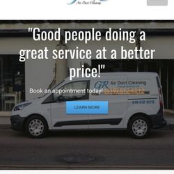GR Air Duct Cleaning - Visit our website to easily  schedule or ask any questions you may have