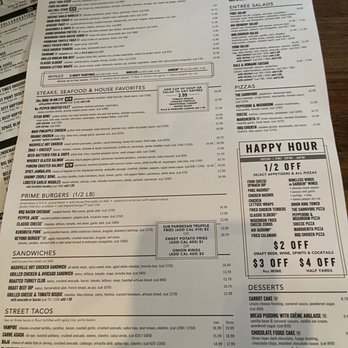 Yard House - Menu June 2021 - Bars Near Me - Pasadena, California Yard House - Menu June 2021 - Bars Near Me - Pasadena, California