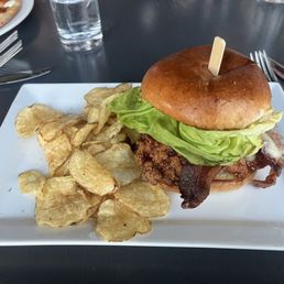 Hot Honey Chicken Sandwich Hot Honey Chicken Sandwich