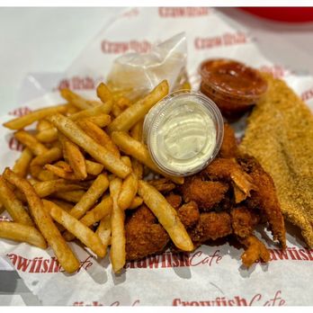 Crawfish Cafe - 1 Catfish 6 Shrimp - Seafood Near Me - Houston, Texas Crawfish Cafe - 1 Catfish 6 Shrimp - Seafood Near Me - Houston, Texas