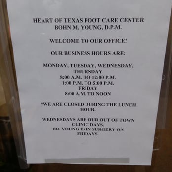 Bohn M Young DPM - Podiatrists Near Me - Brownwood, Texas