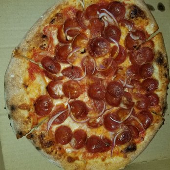 Woodhaus - Extra cheese and extra pep pizza. OK. - Pizza Near Me - Yucaipa, California Woodhaus - Extra cheese and extra pep pizza. OK. - Pizza Near Me - Yucaipa, California