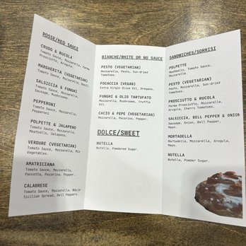 Mamma Pinsa - Menu - Pizza Near Me - Escondido, California