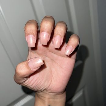 Polish Nail Bar - Builder Gel- nude chrome nails - Nail Salons Near Me - San Bernardino, California