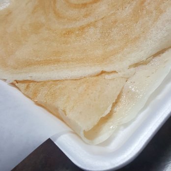 Taj Chaat House - Plain Dosa but this time in a different shape I believe! - Indian Near Me - Irving, Texas Taj Chaat House - Plain Dosa but this time in a different shape I believe! - Indian Near Me - Irving, Texas