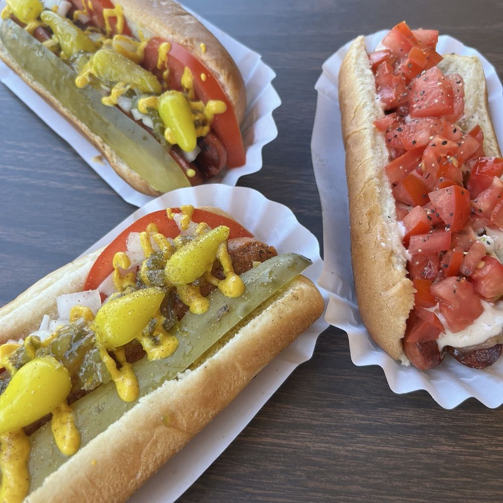 Daddy's Hot Dogs - Chicago dogs + "the O" - Hot Dogs Near Me - San Diego, California Daddy's Hot Dogs - Chicago dogs + "the O" - Hot Dogs Near Me - San Diego, California