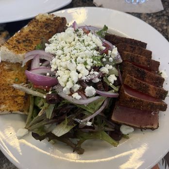 Barleymash - Seared tuna with field greens and goat cheese. The best salad I have ever had. - Sports Bars Near Me - San Diego, California