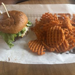 SWEET POTATO WAFFLE FRIES