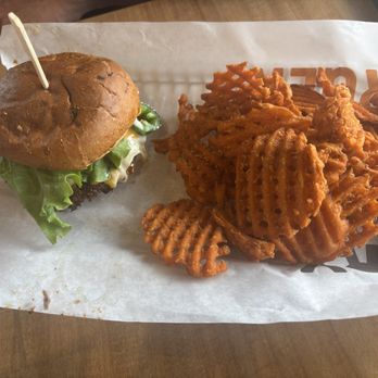 Smashburger - SWEET POTATO WAFFLE FRIES - Burgers Near Me - Anchorage, Alaska
