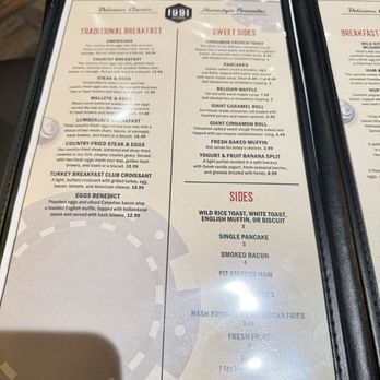 1991 Kitchen - Menu - New American Near Me - Onamia, Minnesota