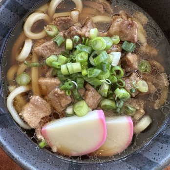 Okome House - Pork Udon - tasty but a little too oily for me - Japanese Near Me - Minneapolis, Minnesota Okome House - Pork Udon - tasty but a little too oily for me - Japanese Near Me - Minneapolis, Minnesota