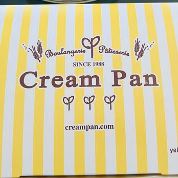 Cream Pan - Beautiful take out box too! - Bakeries Near Me - Fountain Valley, California Cream Pan - Beautiful take out box too! - Bakeries Near Me - Fountain Valley, California