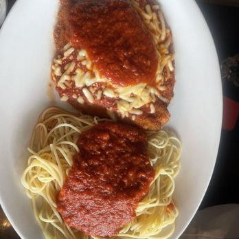 Stephen’s - Chicken park with side of spaghetti - Seafood Near Me - Wildwood, New Jersey Stephen’s - Chicken park with side of spaghetti - Seafood Near Me - Wildwood, New Jersey