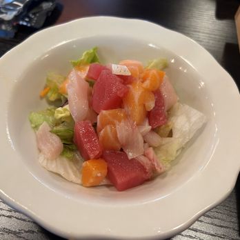 Kanpai Sushi - Fish salad was slightly disappointing. The bits of fish felt like leftover bits and there was not enough sauce. - Sushi Bars Near Me - Oklahoma City, Oklahoma